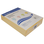 INITIATIVE COLOURS COPY PAPER 80GSM A4 YELLOW PACK 500 SHEETS