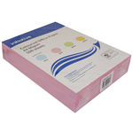 INITIATIVE COLOURS COPY PAPER 80GSM A4 PINK PACK 500 SHEETS