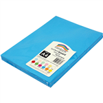 RAINBOW SYSTEM BOARD 150GSM A4 TURQUOISE PACK 100