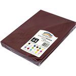 RAINBOW SPECTRUM BOARD 220GSM A4 DARK RED PACK 100
