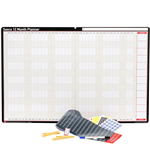SASCO UNDATED 12 MONTH PLANNER 910 X 605MM