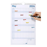 SASCO 10540 FAMILY 250 X 410MM ACTIVITY WALL CALENDAR