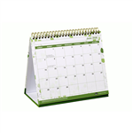 SASCO 10704 ECO TRIFOLD 210 X 180MM DESK PLANNER