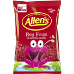 ALLENS LOLLIES RED FROGS 13KG