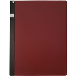 MARBIG SPINE CLAMP FILE A4 MAROON