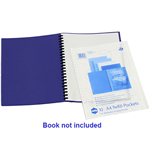 MARBIG DISPLAY BOOK REFILL A4 CLEAR PACK 10