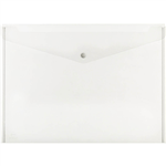 MARBIG DOCULOPE WALLET BUTTON CLOSURE A3 CLEAR