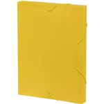 MARBIG DOCUMENT BOX A4 YELLOW