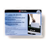 REXEL SHREDDER OIL SHEETS PACK 12