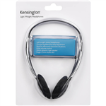 KENSINGTON LIGHT WEIGHT HEADPHONES BLACK