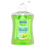 DETTOL LIQUID HAND WASH LEMON AND LIME 250ML PUMP