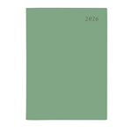 CUMBERLAND 51SSHGR SOHO SPIRAL DIARY PVC DAY TO PAGE A5 SAGE