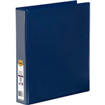 MARBIG CLEARVIEW INSERT RING BINDER 4D 38MM A4 BLUE