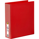 MARBIG CLEARVIEW INSERT RING BINDER 4D 50MM A4 RED