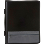 MARBIG ZIPPER RING BINDER WITH HANDLE 3R 45MM A4 BLACK