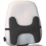 KENSINGTON SMARTFIT MEMORY FOAM LUMBAR BACK REST BLACK