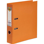 MARBIG LINEN LEVER ARCH FILE PE 75MM A4 ORANGE