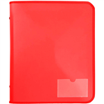 MARBIG ZIPPER BINDER 25MM 2D RED