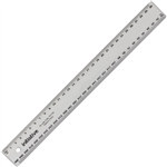 INITIATIVE RULER METRIC 300MM CLEAR