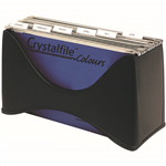 CRYSTALFILE ENVIRO DESKTOP FILER BLACK