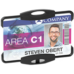 DURABLE ECO ID CARD HOLDER 1 CARD CAPACITY BLACK PACK 10