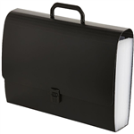 MARBIG EXPANDING FILE PP 26 POCKET FOOLSCAP BLACK