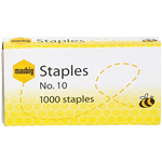MARBIG STAPLES SIZE 10 BOX 1000