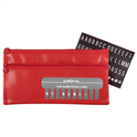 CELCO NAME PENCIL CASE 350 X 180MM RED