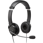 KENSINGTON HIFI HEADPHONES WITH MICROPHONE BLACK