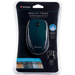 VERBATIM MULTITRAC WIRELESS LED MOUSE BLACK