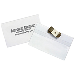 REXEL ID NAME BADGE MAGNETIC PACK 10