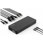 KENSINGTON SD4781P USBCUSBA DUAL 4K 30 100W DOCK BLACK
