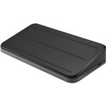 KENSINGTON SPACE SAVING FOOTREST BLACK