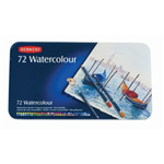 DERWENT WATERCOLOUR PENCIL ASSORTED TIN 72