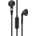 MOKI STEREO EARPHONES WITH INLINE MIC BLACK