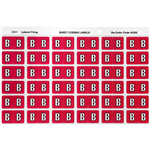 AVERY 43302 LATERAL FILE LABEL SIDE TAB COLOUR CODE B 25 X 38MM MAGENTA PACK 180