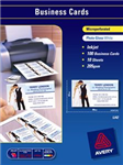 AVERY 70856 IJ42 PHOTO GLOSS MICRO PERFORATED BUSINESS CARDS 205GSM PACK 100