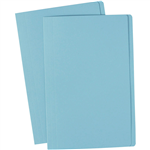 AVERY 81582 MANILLA FOLDER FOOLSCAP LIGHT BLUE BOX 100