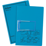 AVERY 84422 TUBECLIP FILE FOOLSCAP BLUE