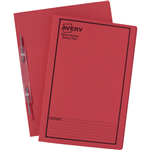 AVERY 85104 SPIRAL SPRING ACTION FILE FOOLSCAP RED