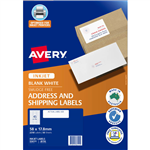 AVERY 936111 J8156 ADDRESS LABELS INKJET 45UP WHITE PACK 50