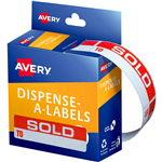 AVERY 937253 MESSAGE LABELS SOLD TO 19 X 64MM BOX 125