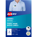 AVERY 959171 L7418 FABRIC NAME LABELS 8UP WHITE PACK 15