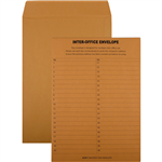 CUMBERLAND C4 ENVELOPES INTEROFFICE POCKET UNGUMMED 100GSM 324 X 229MM GOLD BOX 250