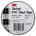 TARTAN 1352B DUCT TAPE PVC 50MM X 30M SILVERGREY