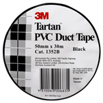 TARTAN 1352B DUCT TAPE PVC 50MM X 30M BLACK