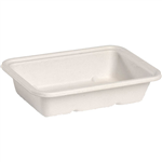 BIOPAK BIOCANE TAKEAWAY BASE 500ML WHITE PACK 125