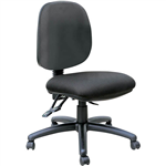 BURO MONDO JAVA TASK CHAIR MEDIUM BACK 3LEVER BLACK