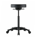 BURO POLO STOOL PU BLACK