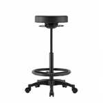 BURO POLO DRAFTING STOOL PU BLACK